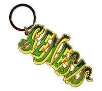 Rock Off officially licensed products Genesis Green Classic Logo keyring Keychain One Size