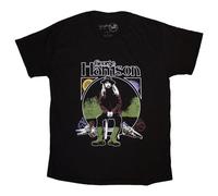 Rock Off officially licensed products George Harrison Sun and Moon T Shirt M Black