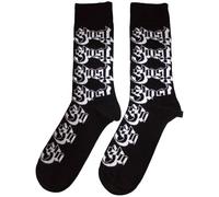 Rock Off officially licensed products Ghost Band Logo Pattern Ankle Socks Ankle One Size