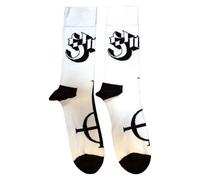 Rock Off officially licensed products Ghost Symbol Band Logo Mono Ankle Socks One Size