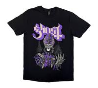 Rock Off officially licensed products Ghost The Tall Man V T-Shirt Black (UK, Alpha, XXL, Regular, Regular, Black)