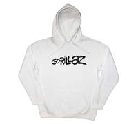 Rock Off officially licensed products Gorillaz Cracker Island Pullover Hoodie L White