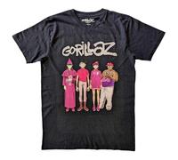 Rock Off officially licensed products Gorillaz Cracker Island Standing Group T Shirt L Black