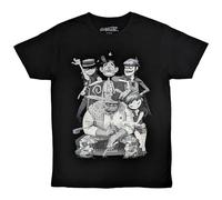 Rock Off officially licensed products Gorillaz George Spray T Shirt M Black