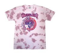 Rock Off officially Licensed Products Grateful Dead 60 Years So Far Tie Dye T Shirt L Pink