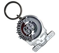 Rock Off officially licensed products Grateful Dead 60th Anniversary Skull Keyring Keychain One Size