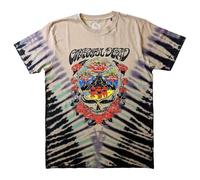 Rock Off officially licensed products Grateful Dead Eye Clouds Dye Wash T Shirt XL Beige