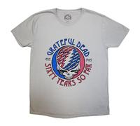 Grateful Dead T-Shirt Stealie 60 Unisex Grey XL