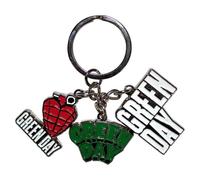 Rock Off officially licensed products Green Day Band Logo Charms Keychain One Size