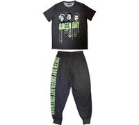Rock Off officially licensed products Green Day Drips Band Logo Pyjamas XS