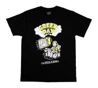 Rock Off officially licensed products Green Day Longview Doodle T Shirt