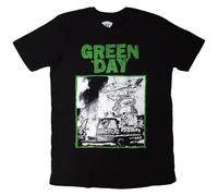 Rock Off officially licensed products Green Day Riot Trio Band Logo T Shirt M
