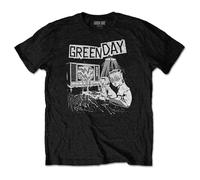 Rock Off officially licensed products Green Day TV Wasteland T Shirt S