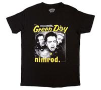 Rock Off officially licensed products Green Day Yellow Pick Nimrod T Shirt S