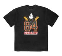 Rock Off officially licensed products Gremlins Stripe 1984 T Shirt L Black