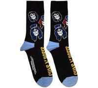 Rock Off officially licensed products Guns N' Roses Skulls Band Logo Ankle Socks One Size