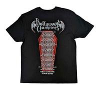 Rock Off officially licensed products Hollywood Vampires T Shirt Tour 2023 Caricatures Official Mens Black M