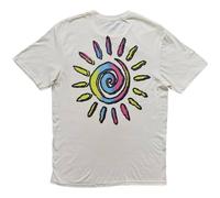 Rock Off officially Licensed Products Imagine Dragons Sun Band Logo T-Shirt in Natural | Size: Large Rock Off officially Licensed Products Natural L