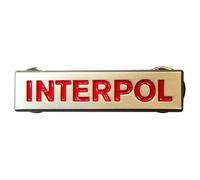 Rock Off officially licensed products Interpol Text Band Logo Keyring Keychain One Size