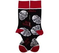 Rock Off officially licensed products Iron Maiden Eddie Skulls Ankle Socks One Size