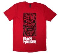 Rock Off officially licensed products Iron Maiden Est 1975 Stamp Logo Black T Shirt XXL