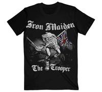 Rock Off officially licensed products Iron Maiden Sketched Trooper T Shirt L Black