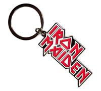 Rock Off officially licensed products Iron Maiden Stacked Band Logo Keychain Keyring One Size