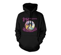 Rock Off officially licensed products Jimi Hendrix Are You Experienced Official Unisex Hoodie Hooded Top (Small) Black