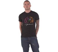 Rock Off officially licensed products John Lennon Self Portrait Full Colour T Shirt XXL Black