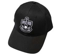 Rock Off officially licensed products Johnny Cash Guitar Logo Baseball Cap One Size, black