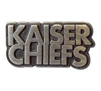 Rock Off officially licensed products Kaiser Chiefs Skewed Band Logo Pin Badge One Size