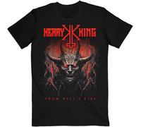 Rock Off officially licensed products Kerry King from Hell I Rise Cover T Shirt M Black