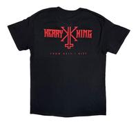 Rock Off officially licensed products Kerry King from Hell I Rise T Shirt XL Black