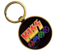 KISS Army Band Logo And Icons Keyring Keychain One Size