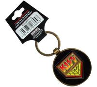 Rock Off officially licensed products KISS Army Band Logo And Icons Keyring Keychain One Size