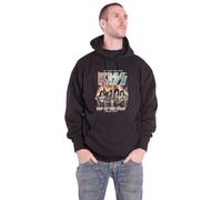KISS End of The Road Final Tour Pullover Hoodie L Black