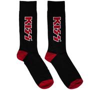 Rock Off officially licensed products KISS Red Band Logo Ankle Socks One Size