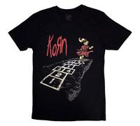 Korn T-Shirt Follow The Leader Hopscotch Unisex Black M