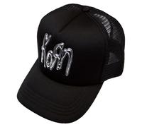 Rock Off officially licensed products Korn Sonic Silver Band Logo Trucker Baseball Cap One Size