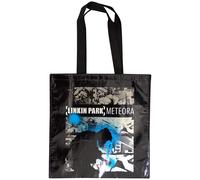 Rock Off officially Licensed Products Linkin Park Meteora Band Logo Shopper Bag in Black Rock Off officially Licensed Products Black One Size