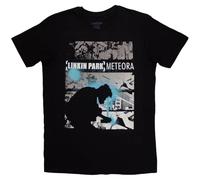 Rock Off officially licensed products Linkin Park Meteora Drip Collage T Shirt S Black
