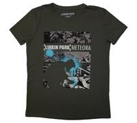 Rock Off officially licensed products Linkin Park Meteora Drip Collage Womens T Shirt S Green