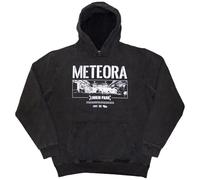 Rock Off officially licensed products Linkin Park Meteora Wall Art Pullover Stone Wash Hoodie XL Charcoal