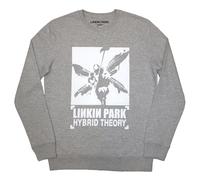 Linkin Park Soldier Hybrid Theory Sweatshirt M Grey