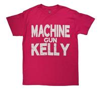 Rock Off officially licensed products Machine Gun Kelly Embers Logo T Shirt XL Pink