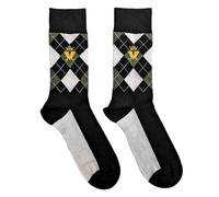 Rock Off officially licensed products Madness Ankle Socks Crown Green Diamond Official Mens Black (UK SIZE 7-11) One Size