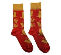 Rock Off officially licensed products Madness Ankle Socks Crown Pattern Official Mens Red (UK SIZE 7-11) One Size