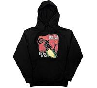Rock Off officially licensed products Meat Loaf Hoodie Bat Out Of Hell Official Unisex Black Pullover XXL