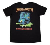 Rock Off officially licensed products Megadeth Contaminated Band Logo T Shirt XXL Black