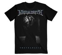 Rock Off officially licensed products Megadeth Youthanasia The Broker T Shirt XL Black
